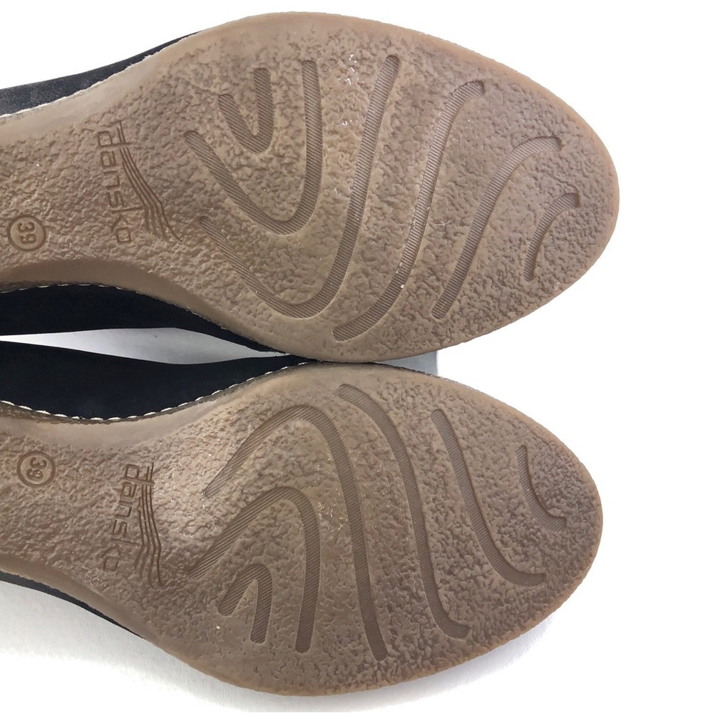 Dansko Liliana Burnished Nubuck Leather Wedge Shoes EUR 39 - Picture 15 of 16